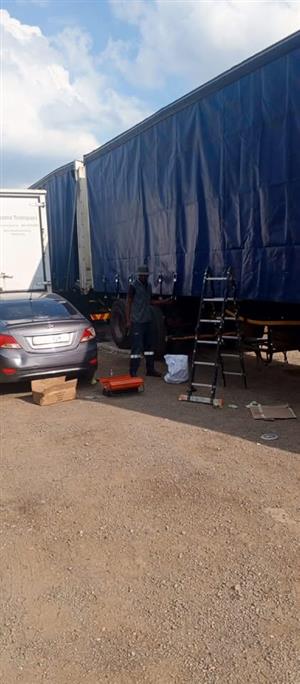 Tarpaulin tipper covers 