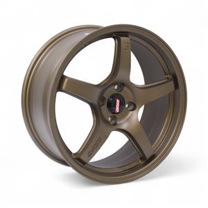 17″ DX015 4/100 Matt Bronze Alloy Wheels
