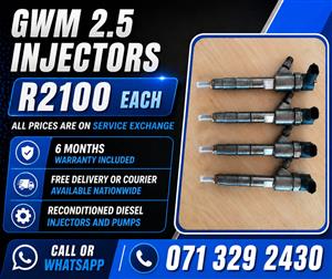 GWM INJECTORS FOR SALE WITH WARRANTY INCLUDED 