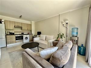 Furnished 1 bedroom apartment to rent in Riversong Rondebosch.