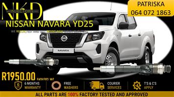 NISSAN NAVARA YD25- INJECTORS NATIONWIDE FOR SALE