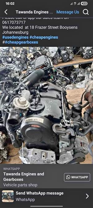VW POLO ASZ 1.9TDI ENGINES FOR SALE