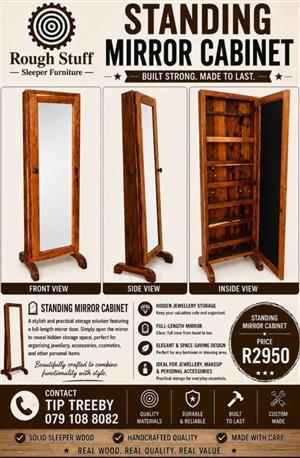 Standing Mirror cabinet