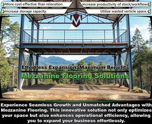 Effortless expansion, maximum benefits with mezzanine flooring solutions.