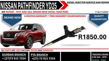 Nissan Pathfinder yd25 Diesel Injectors 