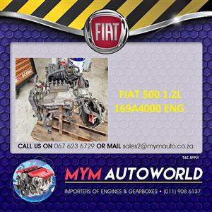 FIAT 500 1.2L 169A4000 USED IMPORTED ENGINE