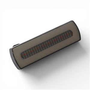 LED Pilot Red Rectangle Light Panel (13x4cm)