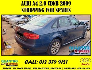 Audi A4 2.0 CDNB 2009 Stripping For Spares 