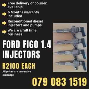 FORD FIGO 1.4 INJECTORS FOR SALE WITH WARRANTY 