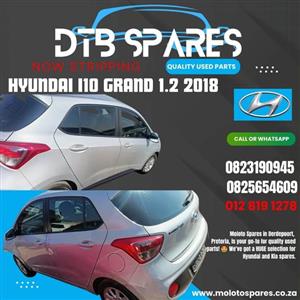 Hyundai I10 Grand 1.2 2018 now stripping for spares 