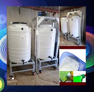  40 detergent products with details of suppliers for raw materials, or can be us