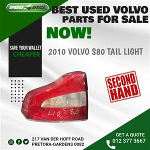 used tail light 2010 VOLVO S80