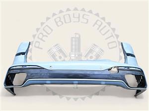 BMW X7 G07 M SPORT REAR BUMPER WITH DIFFUSER AVAILABLE FOR SALE IN EXCELLENT CONDITION