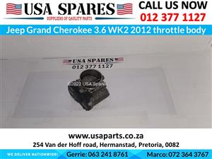 2012 Jeep Grand Cherokee 3.6 WK2 used throttle body for sale