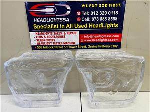 Ford Ranger/Everest T9 left and right side headlight replacement lens 