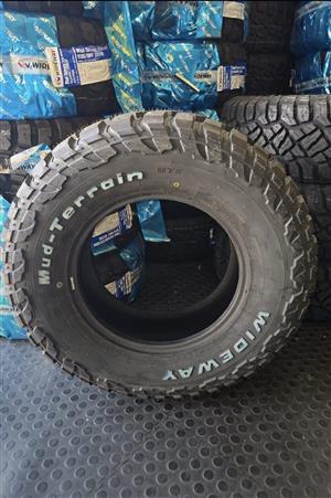 265/70/17 Wideway Mud-Terrain MT6 brand new set for 