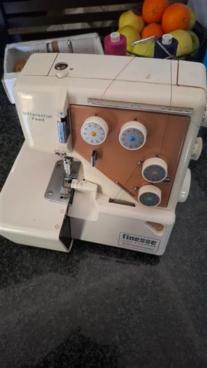 Elna 2004 SP Sewing Machine & Elna Finisse Overlocker
