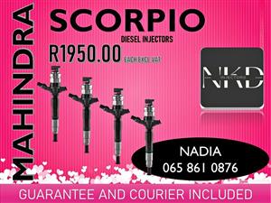 MAHINDRA SCORPIO DIESEL INJECTORS FOR SALE WITH 6 MONTHS WARRANTY