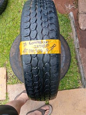 2x  Commercial JK Tyres 75%