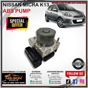 NISSAN MICRA K13 ABS PUMP