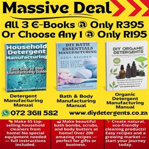 LIMITED TIME DEAL ON ALL 3 OUR MANUFACTURING MANUALS