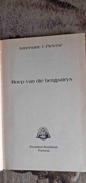 Roep van die bergpatrys - Annemarie J. Pieterse