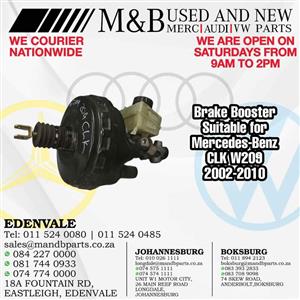 Brake Booster (Second Hand) Suitable for Mercedes-Benz CLK W Part Number: A
