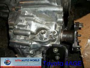 Imported used TOYOTA 4AGE AUTOMATIC gearbox Complete