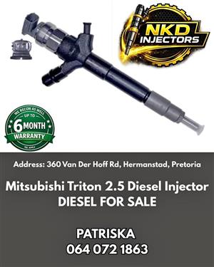 Mitsubishi Triton 2.5 Diesel Injector for sale 