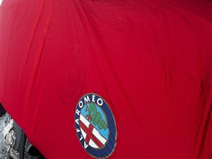 Alfa Romeo car cover.