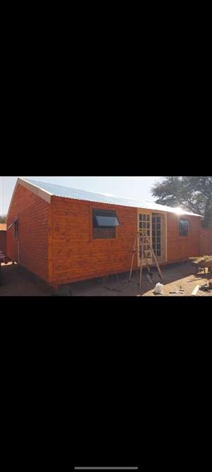 Log cabin house and Nutec house 