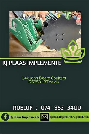 John deere Kunsmis Coulters