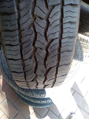 4xYokohama Grandtrek AT tyres 215/60/17 for KIA Sportage or Juke