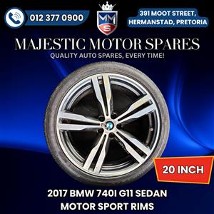 2017 BMW 740i G11 Sedan 20-Inch M Sport Rims for Sale – Used