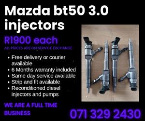 MAZDA BT50 3.0 INJECTORS FOR SALE WITH WARRANTY 