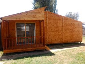 Wendy houses, log cabins and knotty pine, tool sheds, guard huts, custom-made 