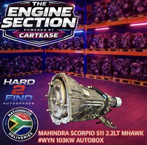 MAHINDRA SCORPIO S11 2.2 MHAWK #WYN 103KW AUTOBOX FOR SALE 