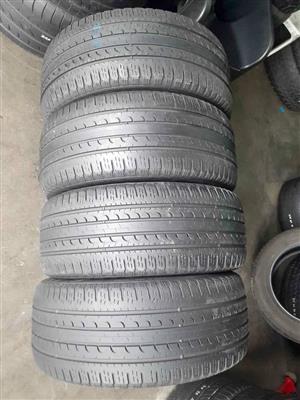 Set of 265/50/20 Good Year Tyres for Sale. Contact 