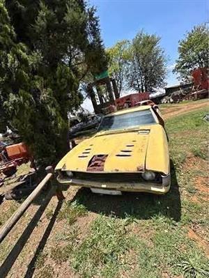 Stripping for parts 1973 Ford Ranchero (Yellow) - No Engine  - No Gearbox  - No Doors - No Tailgate
