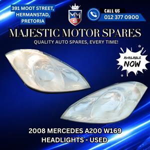 2008 Mercedes-Benz A200 W169 Headlights – Used