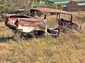 Bare Chevrolet Bel Air Shell  No Engine or gearbox 