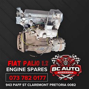 Fiat palio 1.2 engine stripping for spares