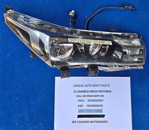 Toyota Corolla Headlight Right 14 - 22