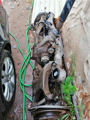 BMW 735i rear suspension