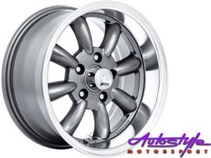 15″ A-Line Zero 4×108 Alloy Wheels