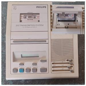Vintage Philips Transcription System