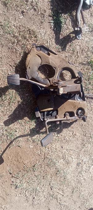 Opel Corsa clutch and brake pedals 