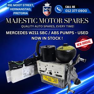 Mercedes W211 SBC / ABS Pumps – Used