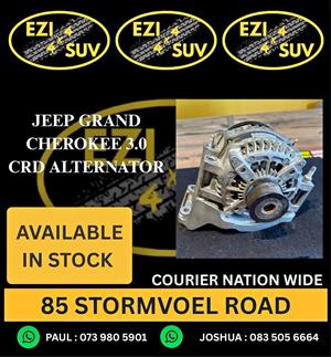 USED JEEP GRAND GRAND CHEROKEE 3.0 CRD ALTERNATOR | EZI SUV 