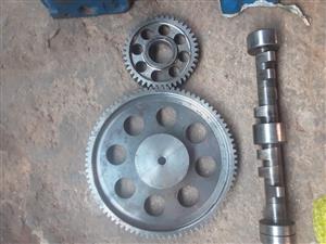 Fiber gears under and ontop stainless steal